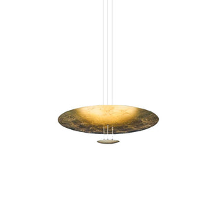 Zathaara Layered Gold Foil Pendant Light - Blowlighting