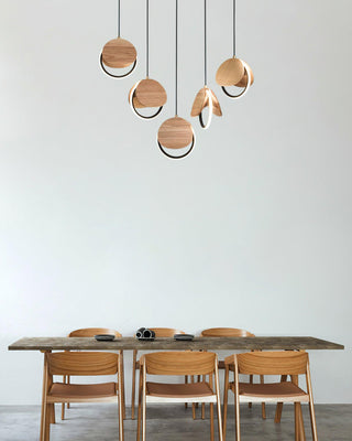 Nexus Contemporary Wood Chandelier
