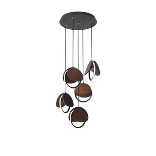 Nexus Contemporary Wood Chandelier