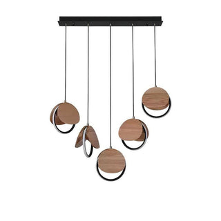 Nexus Contemporary Wood Chandelier