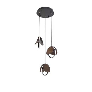 Nexus Contemporary Wood Chandelier