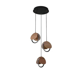 Nexus Contemporary Wood Chandelier