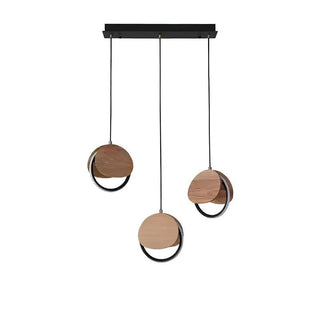 Nexus Contemporary Wood Chandelier