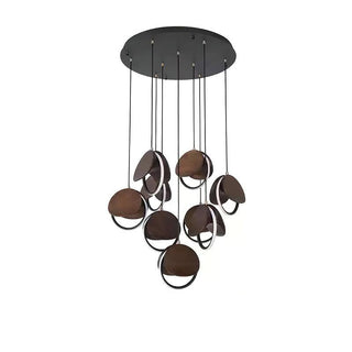 Nexus Contemporary Wood Chandelier