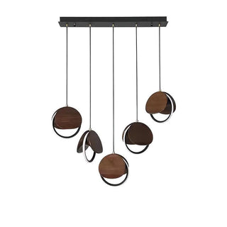 Nexus Contemporary Wood Chandelier