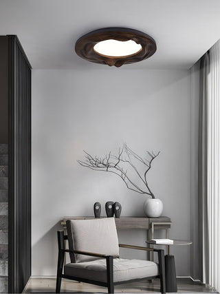 Laken Minimalist Wood Ceiling Light