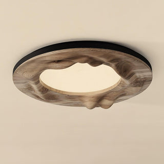 Laken Minimalist Wood Ceiling Light