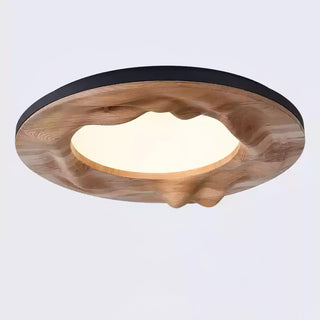 Laken Minimalist Wood Ceiling Light