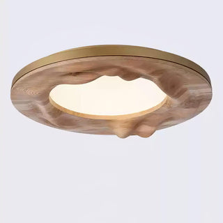 Laken Minimalist Wood Ceiling Light