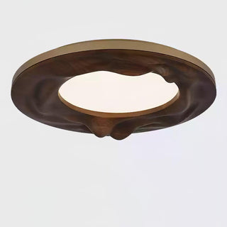 Laken Minimalist Wood Ceiling Light