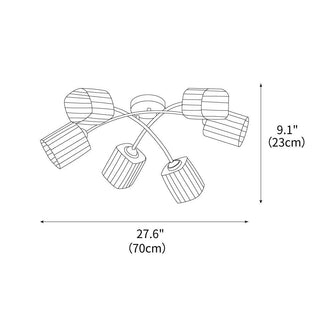 Skynet Modern Glass Ceiling Light