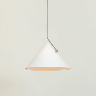 Ivy Modern Tapered Fabric Pendant Light