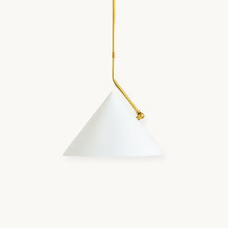 Ivy Modern Tapered Fabric Pendant Light