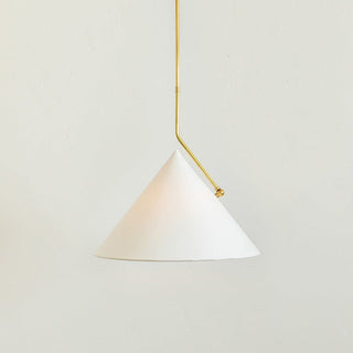 Ivy Modern Tapered Fabric Pendant Light