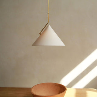 Ivy Modern Tapered Fabric Pendant Light