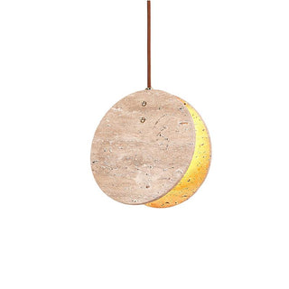 Little Flying Butterfly Minimalist Travertine Pendant Light