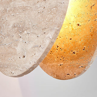 Little Flying Butterfly Minimalist Travertine Pendant Light