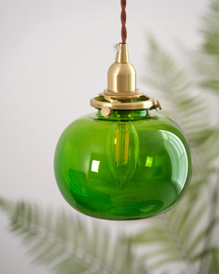Cobalt Coastal Glass Pendant Light