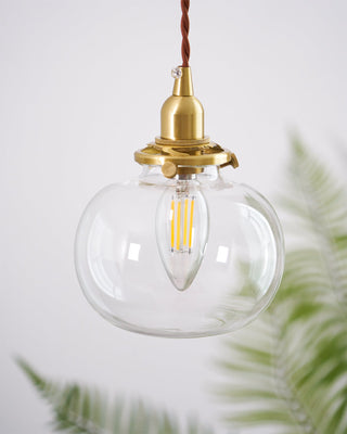 Cobalt Coastal Glass Pendant Light