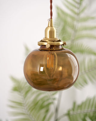 Cobalt Coastal Glass Pendant Light