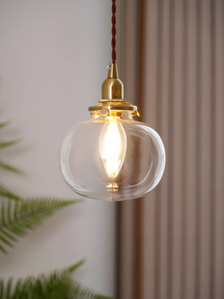 Cobalt Coastal Glass Pendant Light