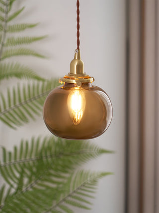 Cobalt Coastal Glass Pendant Light