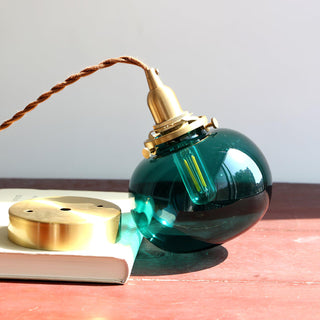 Cobalt Coastal Glass Pendant Light