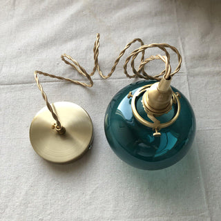 Cobalt Coastal Glass Pendant Light
