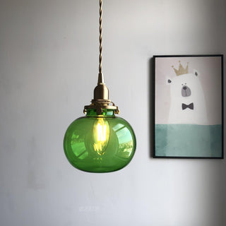 Cobalt Coastal Glass Pendant Light