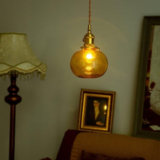 Cobalt Coastal Glass Pendant Light