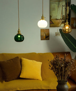 Cobalt Coastal Glass Pendant Light