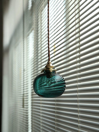 Cobalt Coastal Glass Pendant Light