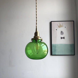 Cobalt Coastal Glass Pendant Light