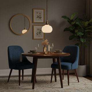 Cobalt Coastal Glass Pendant Light
