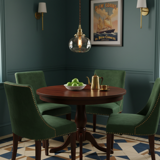 Cobalt Coastal Glass Pendant Light