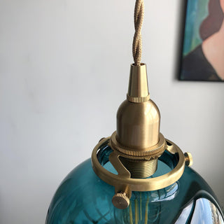 Cobalt Coastal Glass Pendant Light