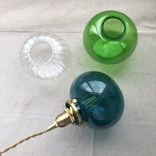 Cobalt Coastal Glass Pendant Light