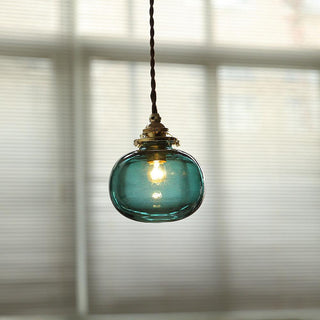 Cobalt Coastal Glass Pendant Light