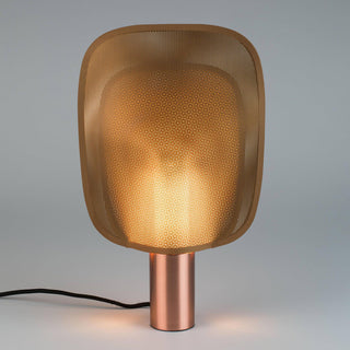 Smoked Modern Metal Table Lamp