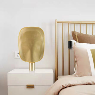 Smoked Modern Metal Table Lamp