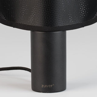 Smoked Modern Metal Table Lamp