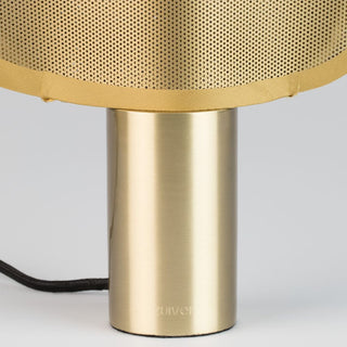 Smoked Modern Metal Table Lamp