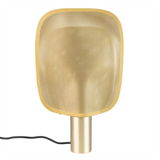Smoked Modern Metal Table Lamp