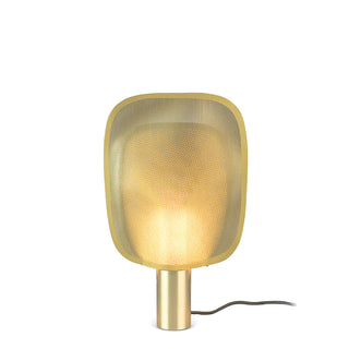Smoked Modern Metal Table Lamp