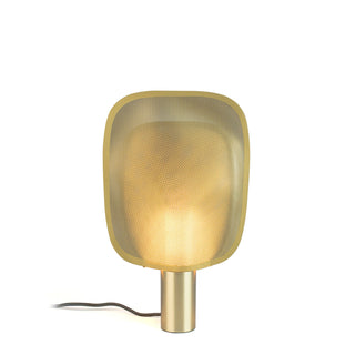 Smoked Modern Metal Table Lamp