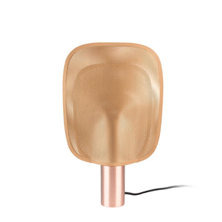 Smoked Modern Metal Table Lamp