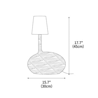 Slow Nature-inspired Wood Table Lamp