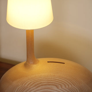 Slow Nature-inspired Wood Table Lamp