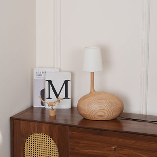 Slow Nature-inspired Wood Table Lamp