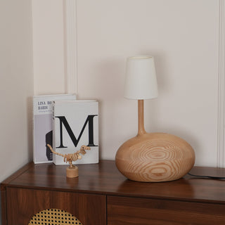 Slow Nature-inspired Wood Table Lamp